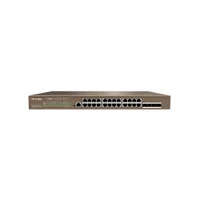 Switch Poe Gerenciável 24pt Ip-Com, 24ge + 4spf - G5328p-24-410w
