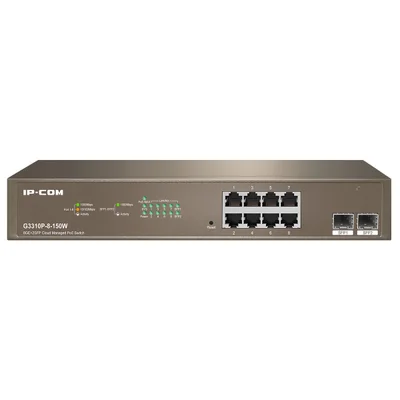 Switch Gerenciável IpCom 8 Portas2 Portas Sfp