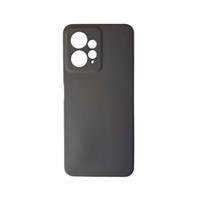 Capa Silicone Aveludado Compatível com, Redmi Note 12, 4G, Preto
