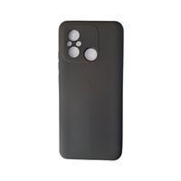 Capa Silicone Aveludado Compativel com, Redmi 12C e 11A, Preto
