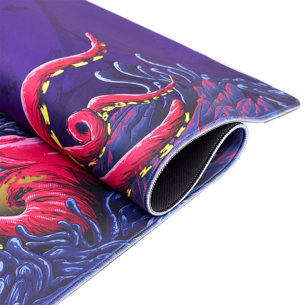 Mouse Pad Hybrid Deskmat Octopus Rose Dazz KaBuM