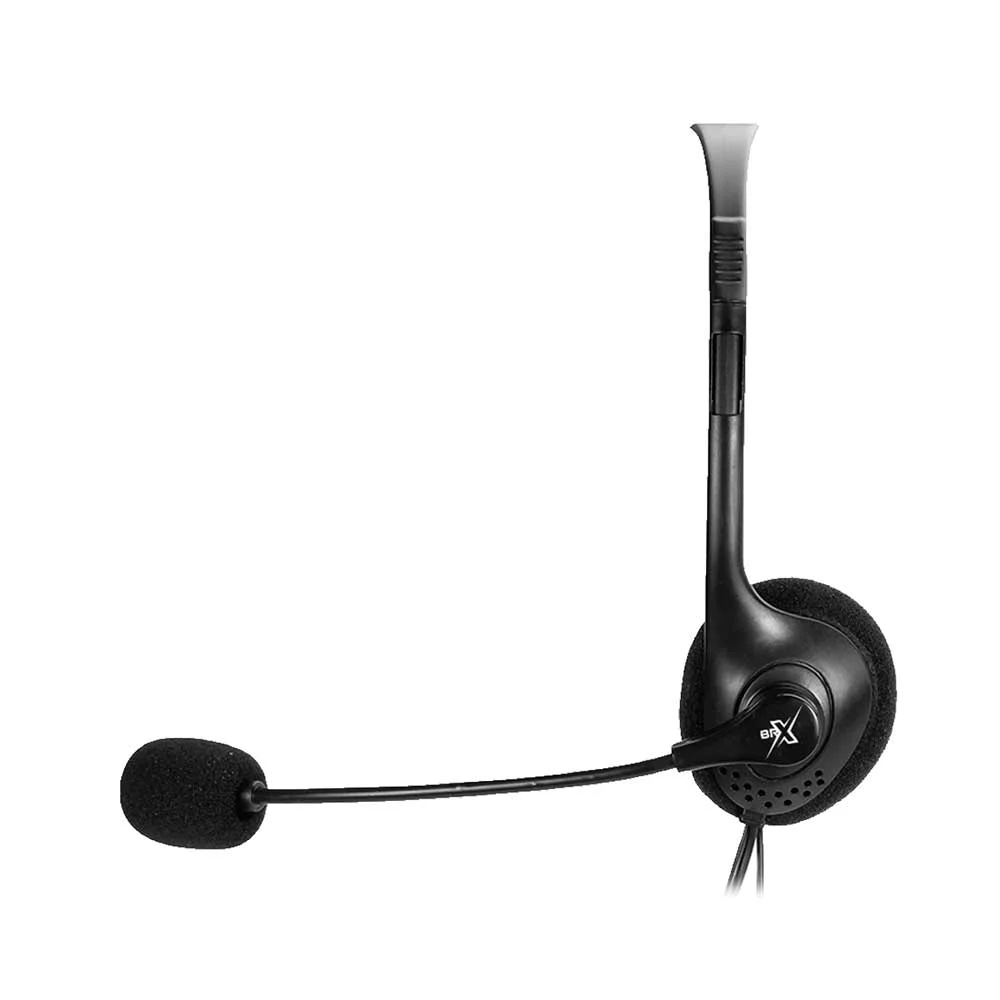 Imagem 3 de 3 do produto Headset Brx Hs-007 Com Microfone -2 Plug P2