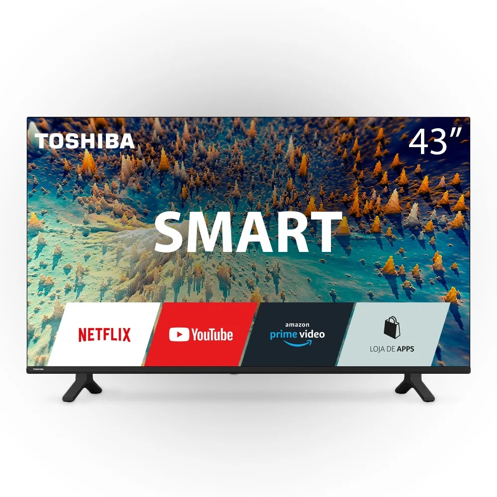 Smart Tv ToshibaDled 43 PolegadasFULL HD 43v35kb