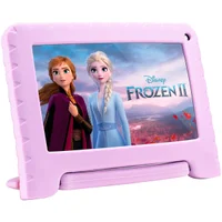 Tablet Multi Disney Frozen Ii Nb416, Roxo, Para Criança, 64GB Quad-core, 4GB RAM, Youtube