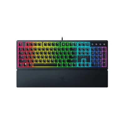 Teclado Com Fio Razer Ornata V3, RGB, Membrana Mecânica, Low Profile, Layout Us, Preto