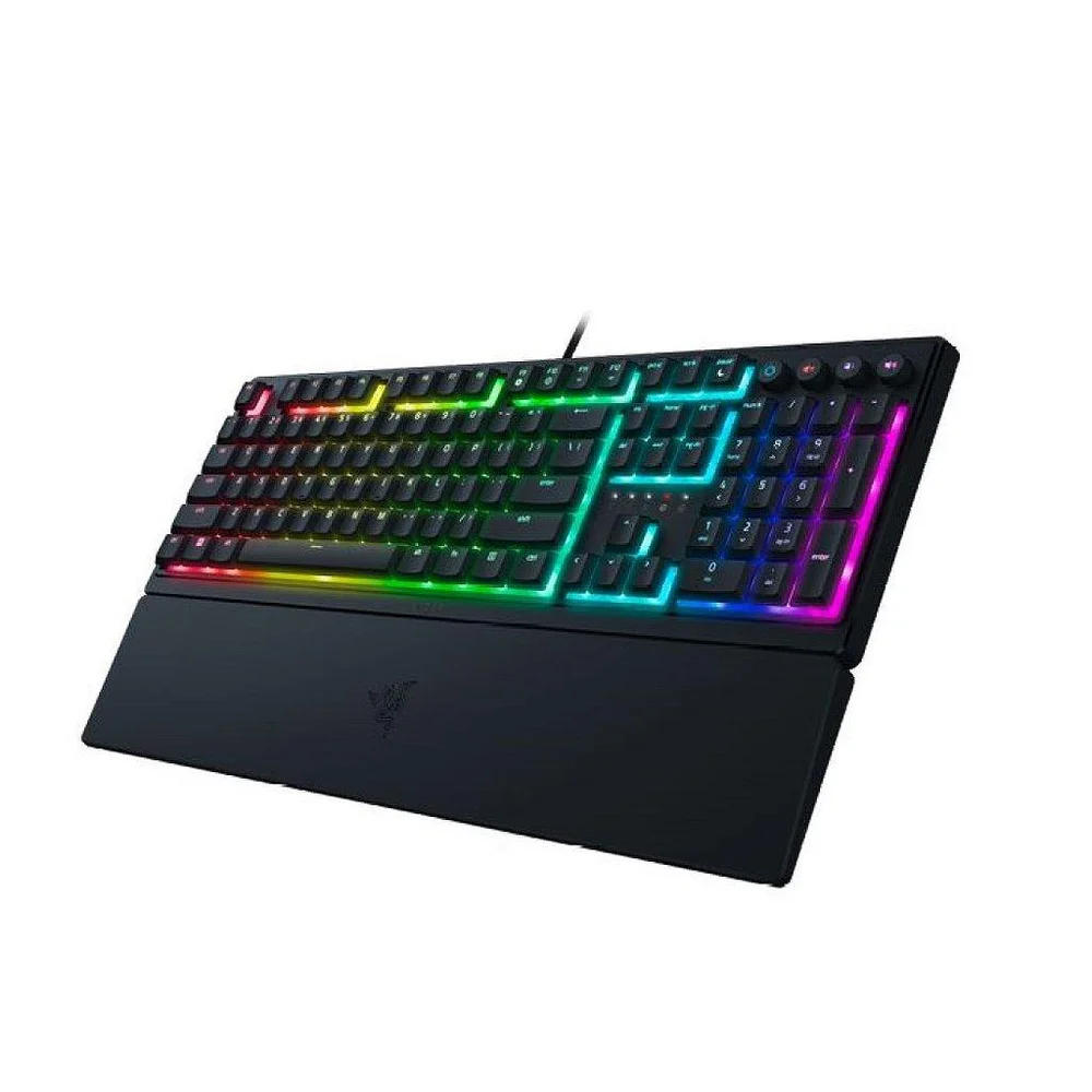 Imagem 2 de 5 do produto Teclado Com Fio Razer Ornata V3, RGB, Membrana Mecânica, Low Profile, Layout Us, Preto