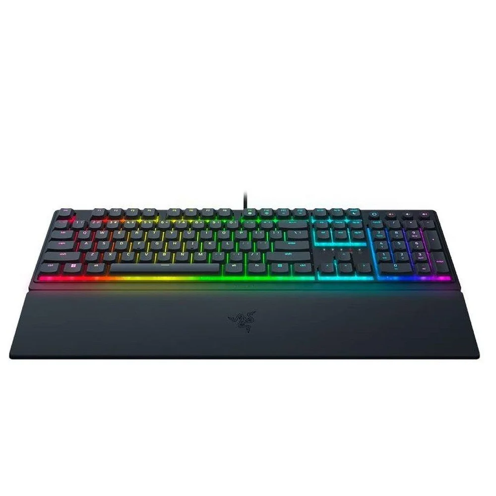 Imagem 4 de 5 do produto Teclado Com Fio Razer Ornata V3, RGB, Membrana Mecânica, Low Profile, Layout Us, Preto