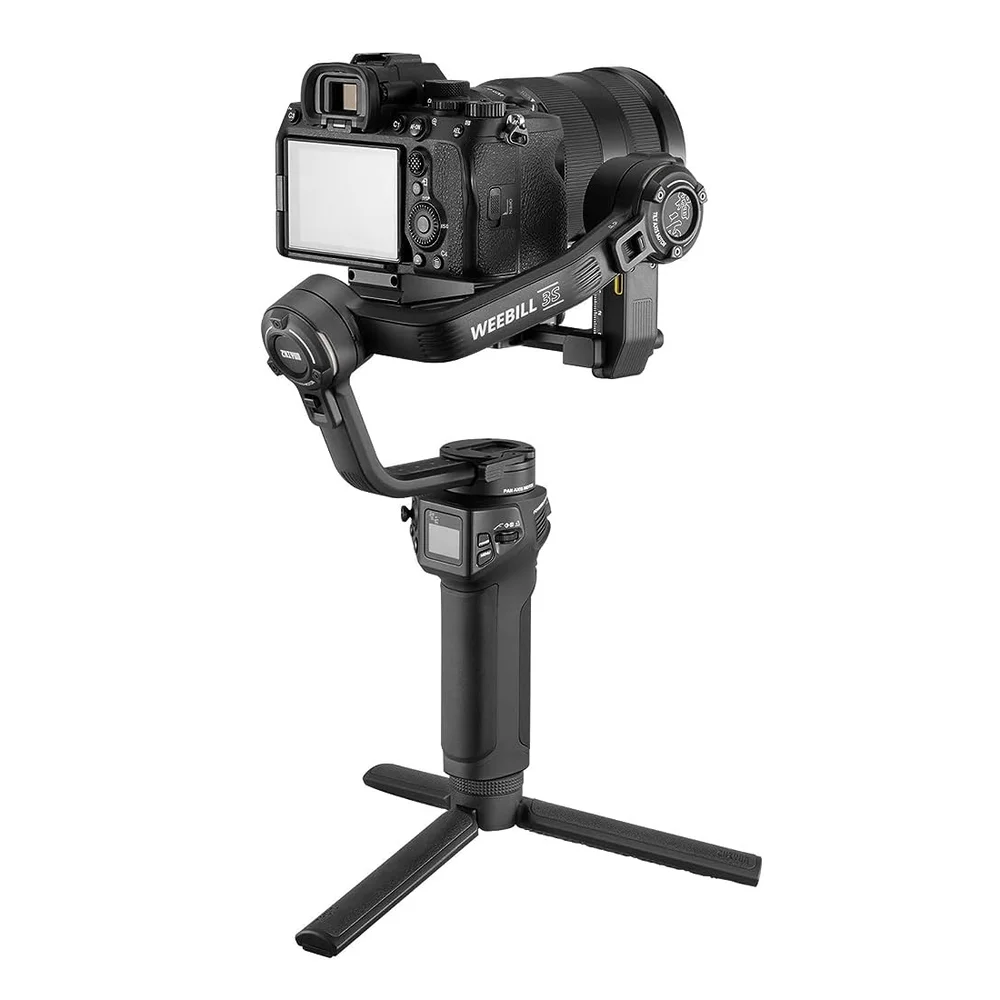 Imagem 2 de 4 do produto Estabilizador Gimbal Zhiyun Weebill 3 S Standard, Com Iluminador Led, Fill Light Integrado