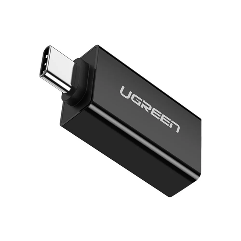 Imagem 3 de 4 do produto Adaptador Ugreen, USB-C Macho, Para, USB-A Fêmea, Preto