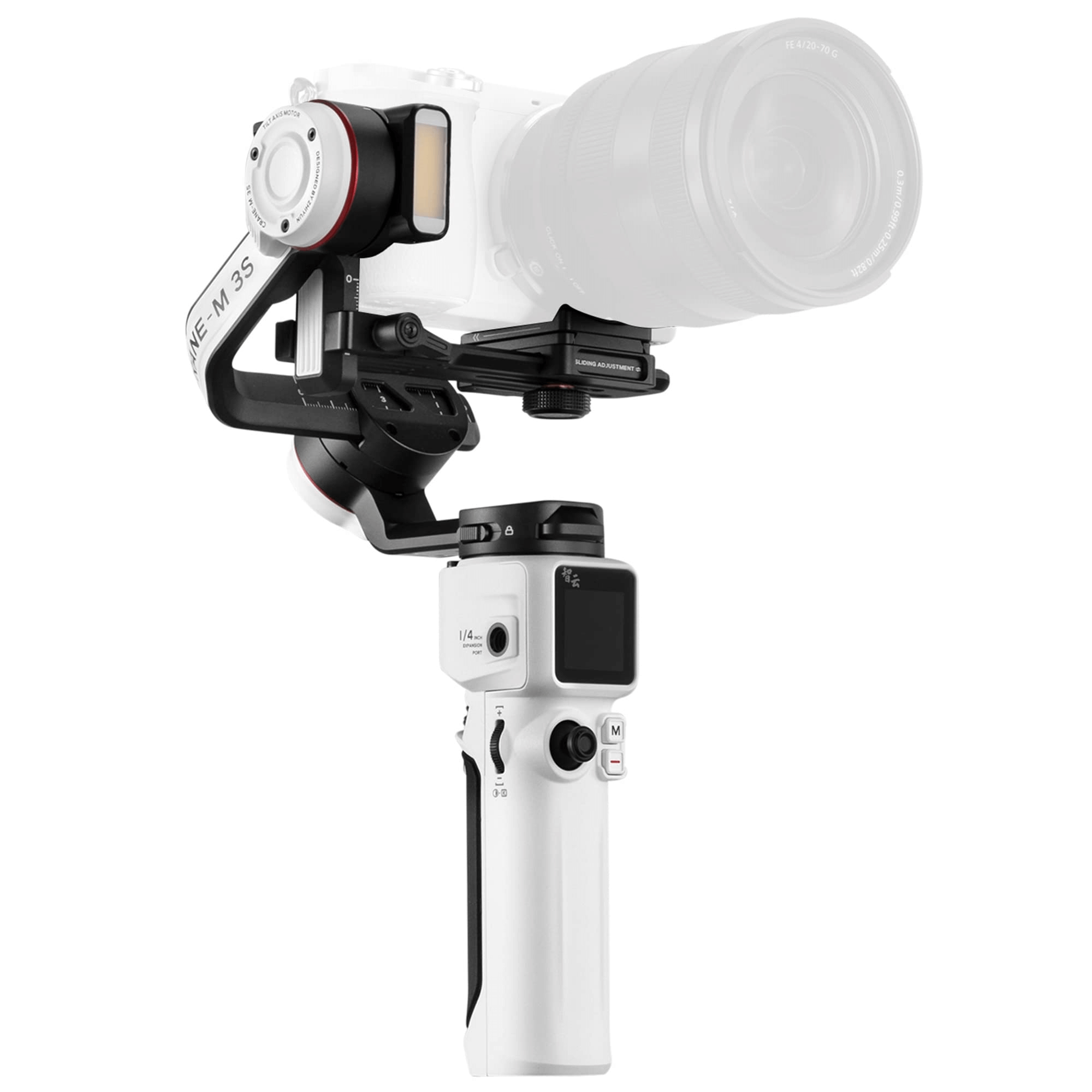 Estabilizador Gimbal Zhiyun Crane-m3 S, Portátil, Para Câmeras Mirrorless E Compactas