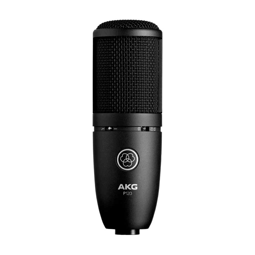 Imagem 4 de 5 do produto Microfone Com Fio Profissional Akg P120, Preto
