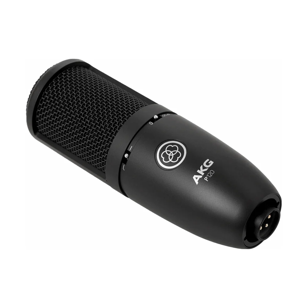 Imagem 5 de 5 do produto Microfone Com Fio Profissional Akg P120, Preto