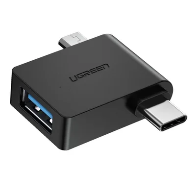 Adaptador Ugreen Micro USB,USB-c Macho Para USB 3.0 Fêmea