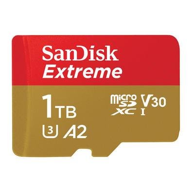 Cartão Memória Micro Sd Sandisk, 1tb Microsd Extreme 190mbs