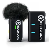 Sistema de Microfone Lapela Sem Fio Hollyland Lark M1, Preto