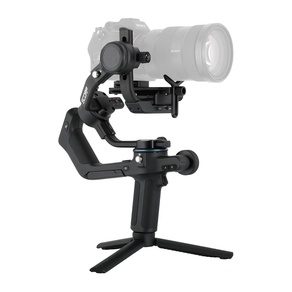 Gimbal Feiyutech Scorp Cardan, Para Câmera Fotográfica, Preto