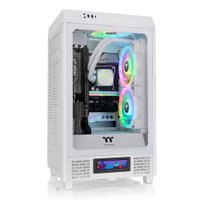 Gabinete Tt The Tower 200, Branco, Mini Tower Tg - Ca-1x9-00s6wn-00
