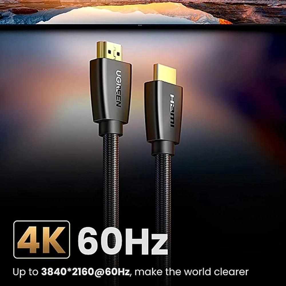 Imagem 3 de 5 do produto Cabo HDMI 2.0,Macho Para Macho 4k/60hz, 1 Metro