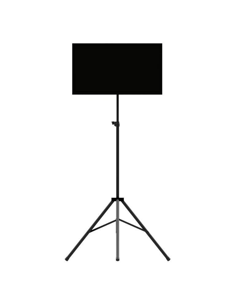 Imagem 5 de 5 do produto Suporte TV Tripé Telescópio 360° 10 À 55 Polegadas - Avatron Tv-180-b, Preto