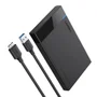 Case Gaveta Ugreen USB 3.0 Para Hd Externo 2.5", Preto