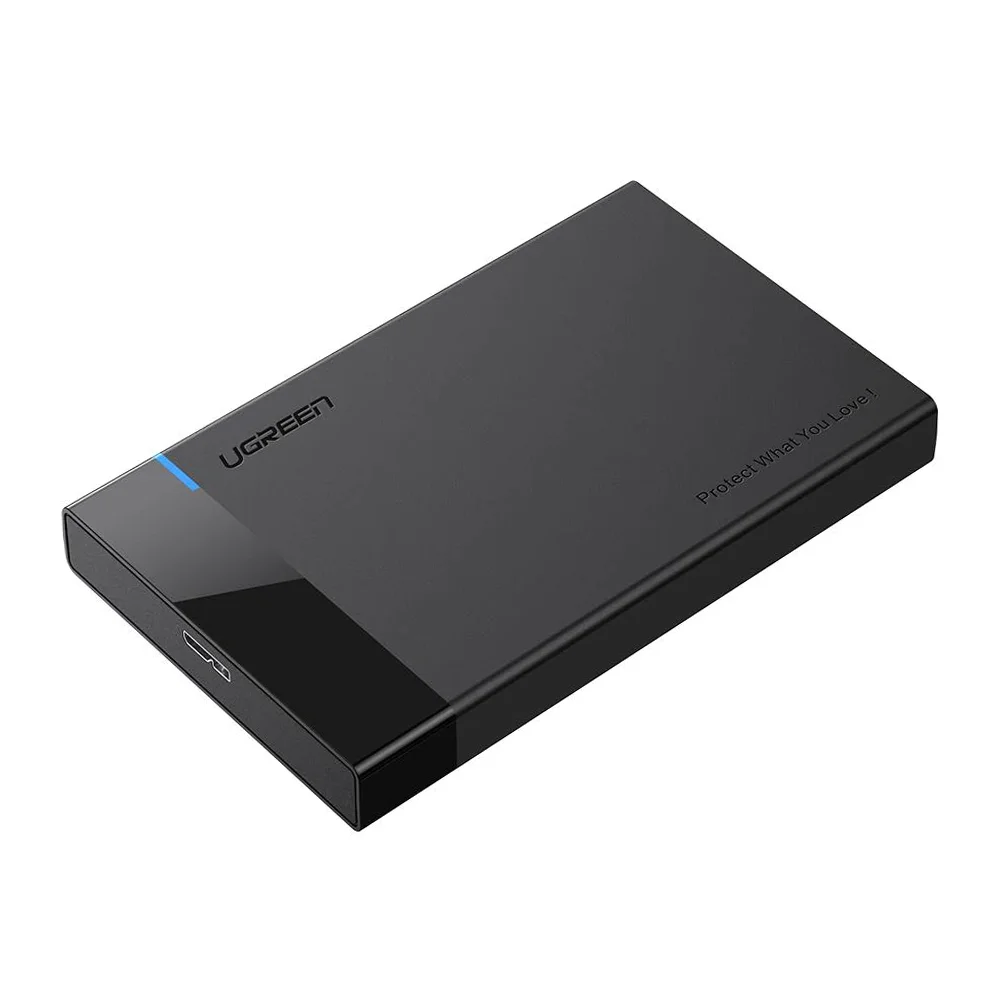 Case Gaveta Ugreen USB 3.0 Para Hd Externo 2.5", Preto Case Gaveta Ugreen USB 3.0 Para Hd Externo 2.5", Preto