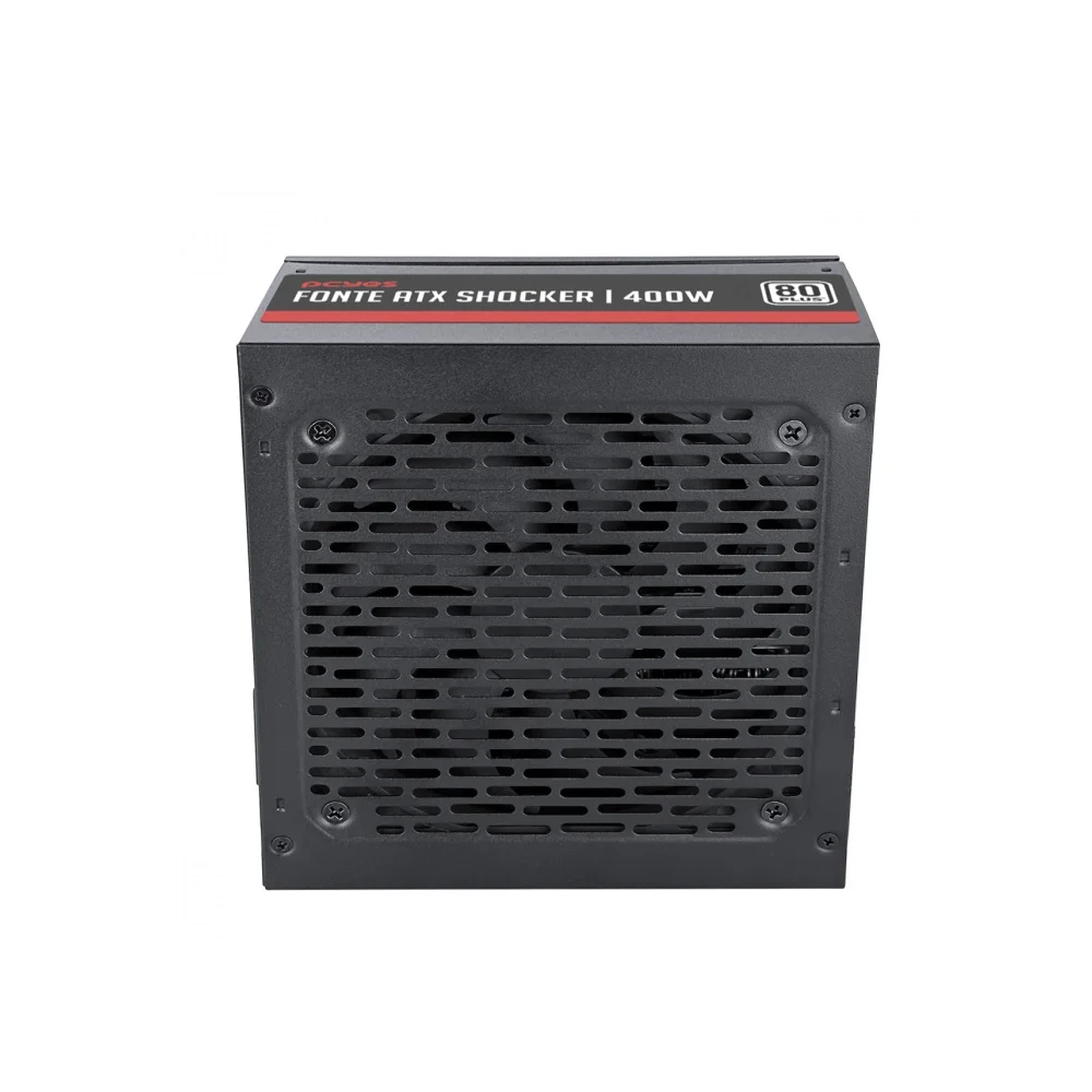 Imagem 3 de 4 do produto Fonte De Alimentação Pcyes Schocker 400w, 80 Plus, White Pfc Ativo C/cabo
