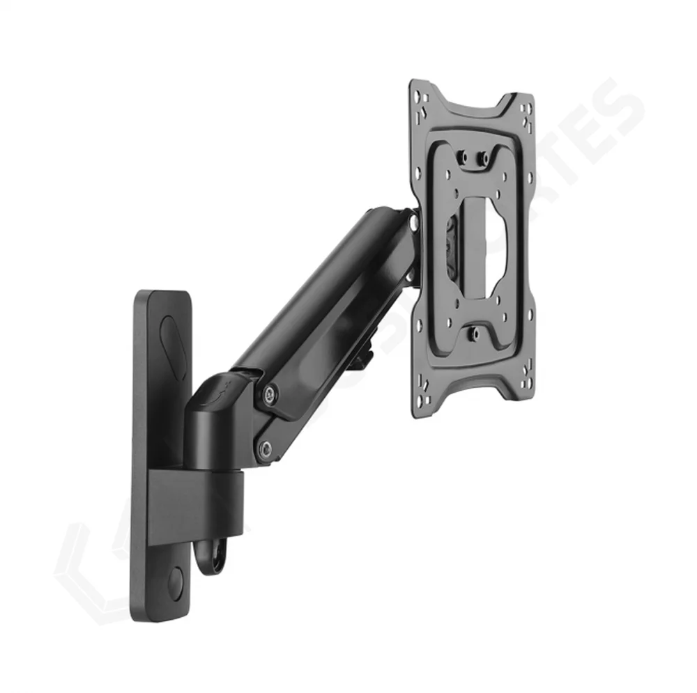 Imagem 4 de 5 do produto Suporte Articulado De Parede Com Pistão A Gás, Ajuste De Altura Para Tv De 23 À 43 Polegadas, Preto - Pcyes St-lda33gt
