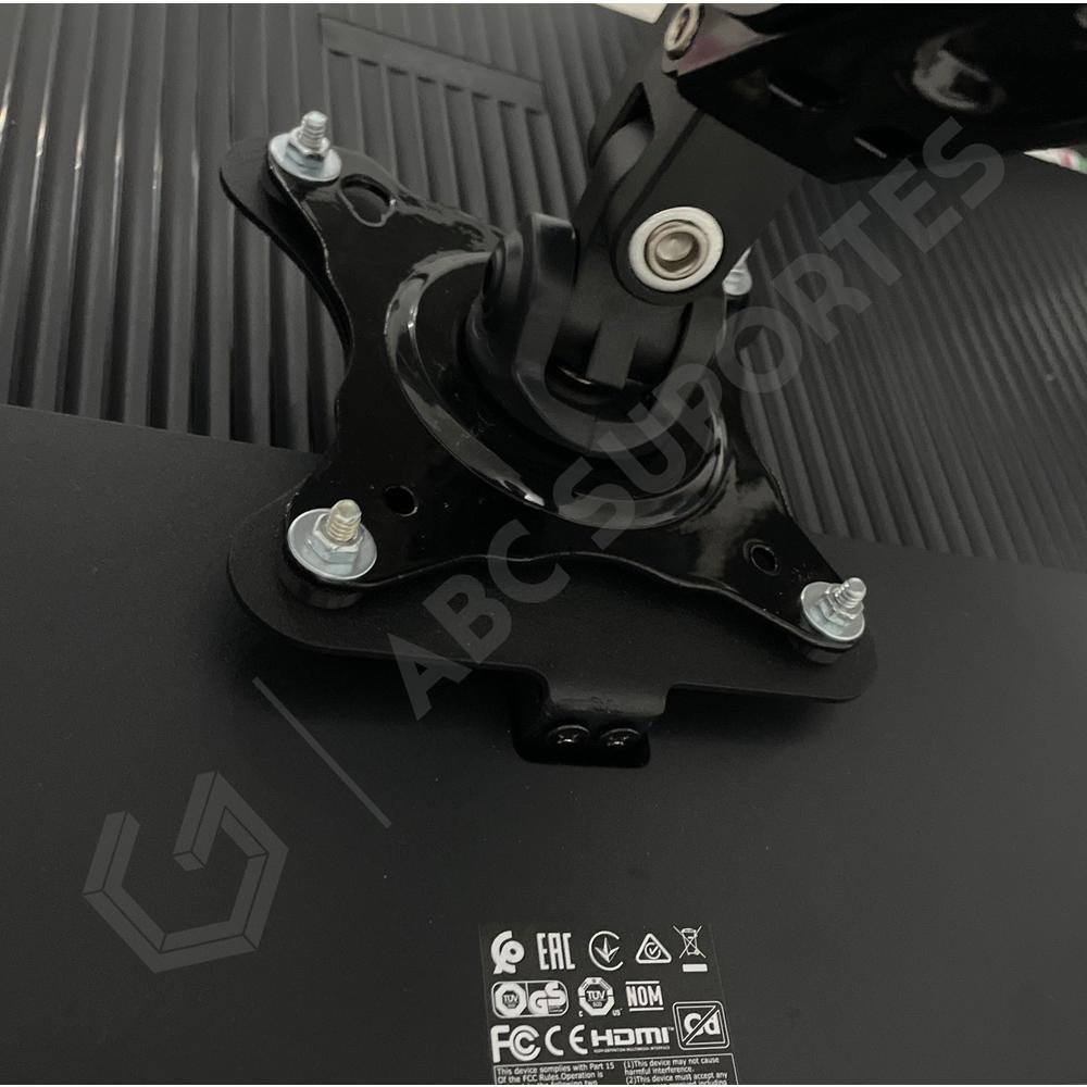 Imagem 3 de 5 do produto Adaptador Vesafix, Para Monitor, Primetek 24h2g, 27h2g, Acer Qg240y, Sem Furação, Redragon - Gm27h2g