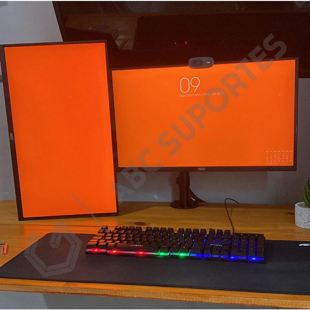 Imagem 2 de 5 do produto Adaptador Vesafix, Para Monitor Aoc 22b1h, Sem Furação