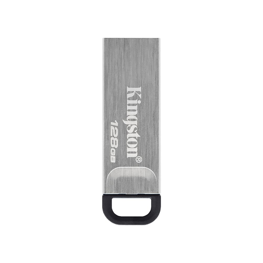 Pen Drive Kingston 128GB Datatraveler Kyson, USB 3.2, Gen 1, Leitura De 200mb/s, Metal - Dtkn/128gb