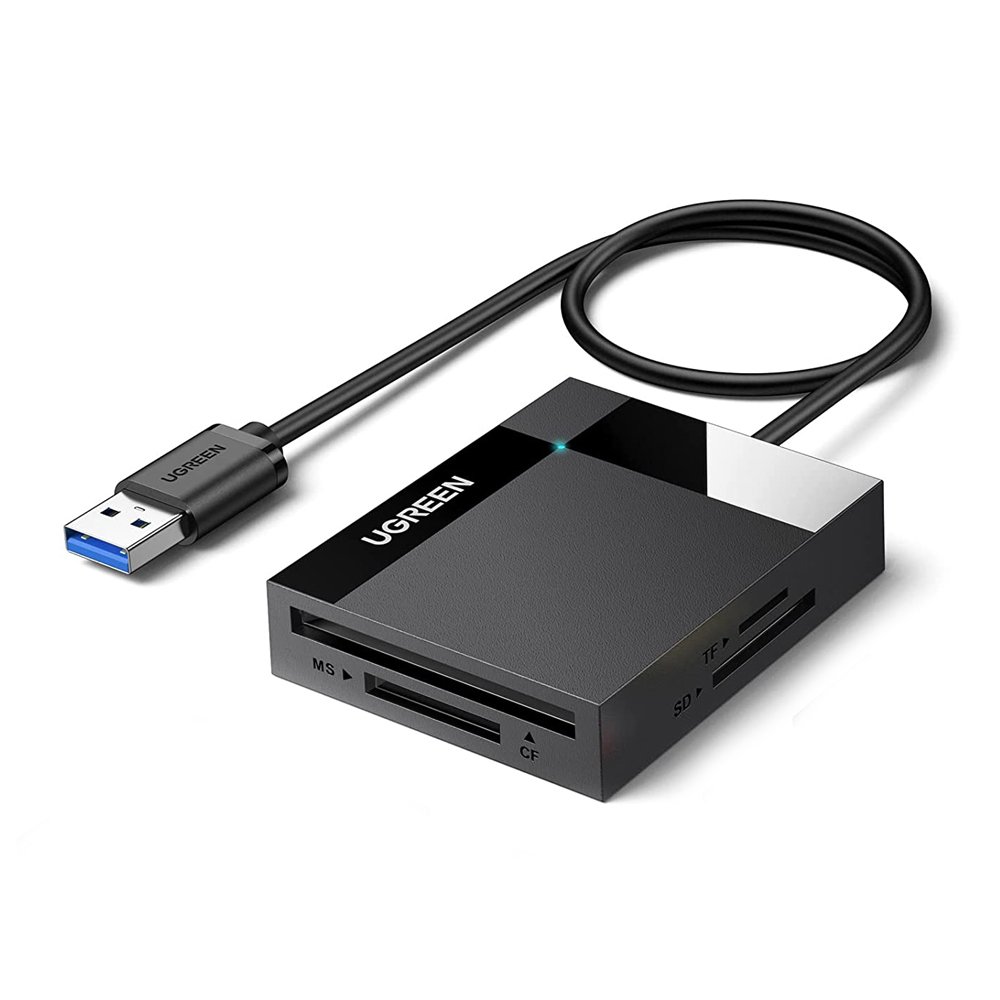 Leitor De Cartão Memória Ugreen Pra, USB 3.0 Externo, Portátil