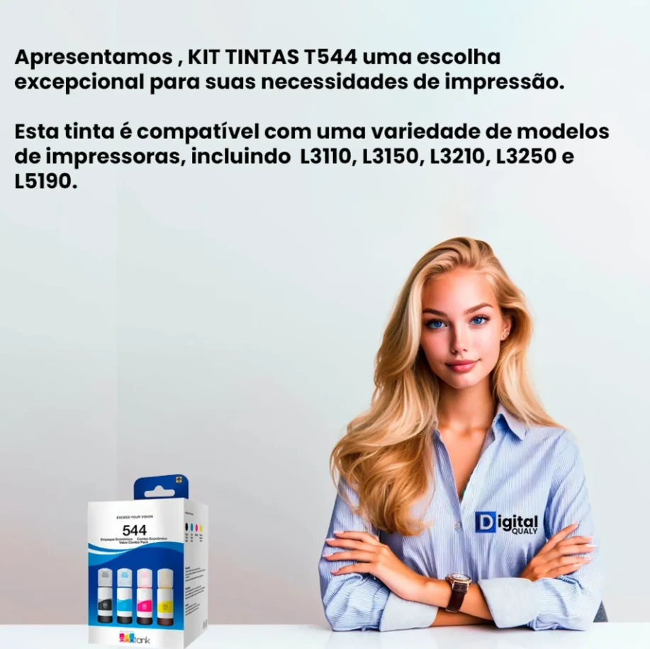 Tinta Epson Para L3250 - Cod-eps51
