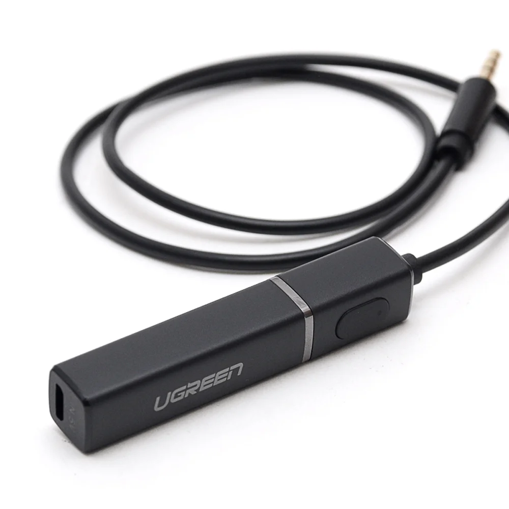 Imagem 4 de 4 do produto Adaptador Ugreen, Bluetooth 5.0, Transmissor Áudio 3.5mm, Preto
