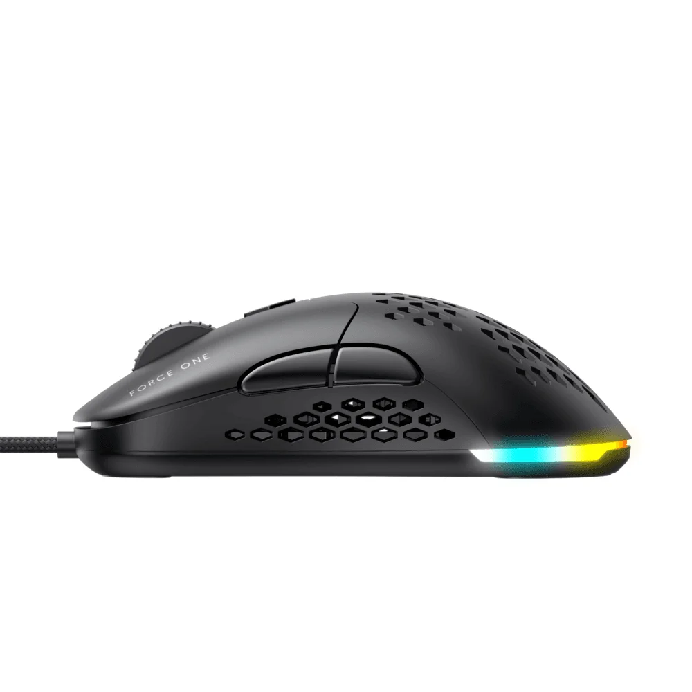Imagem 4 de 5 do produto Mouse Force One Lynx, 19.000 DPI, RGB, Wireless