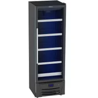Cervejeira Venax Expvbl Pf, 330 Litros, LED Azul, Preto Fosco, 127v