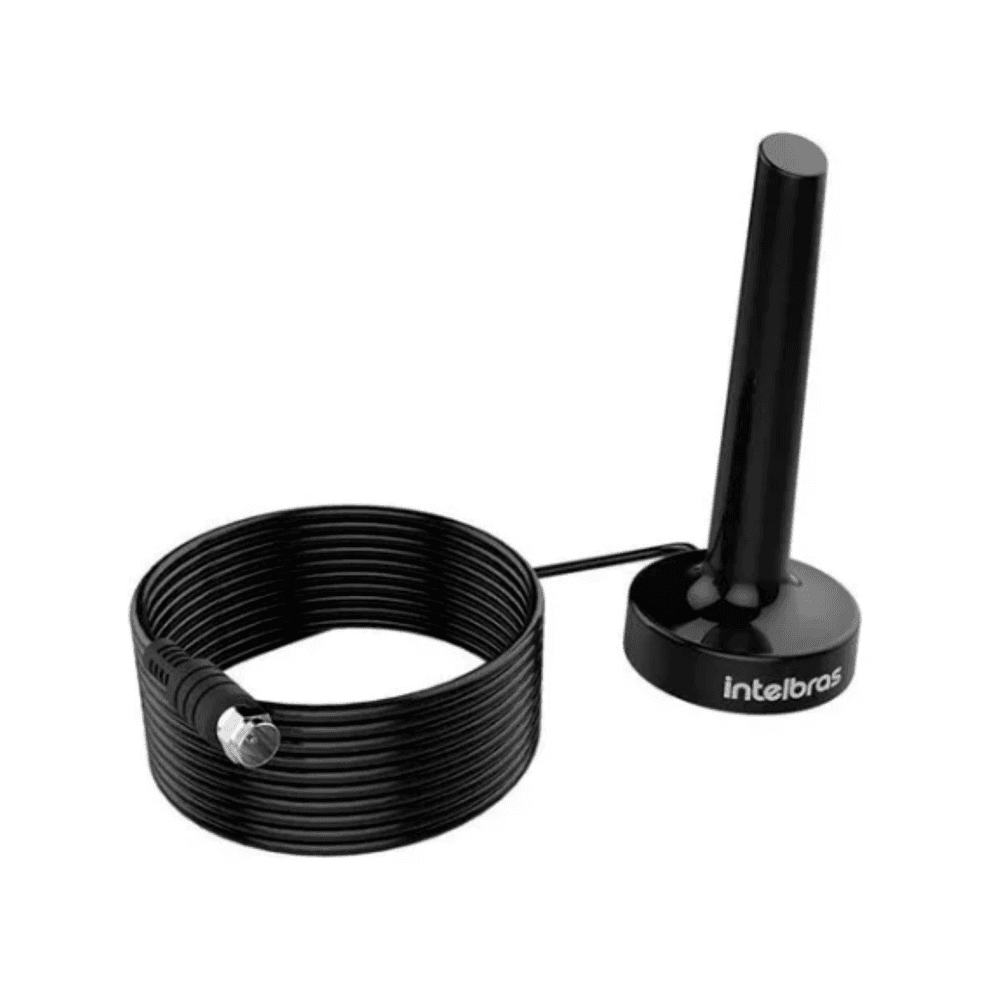 Antena De TV Interna Intelbras Ai 2031, Uhf/hdtv, 4k, Cabo 5m Antena De TV Interna Intelbras Ai 2031, Uhf/hdtv, 4k, Cabo 5m