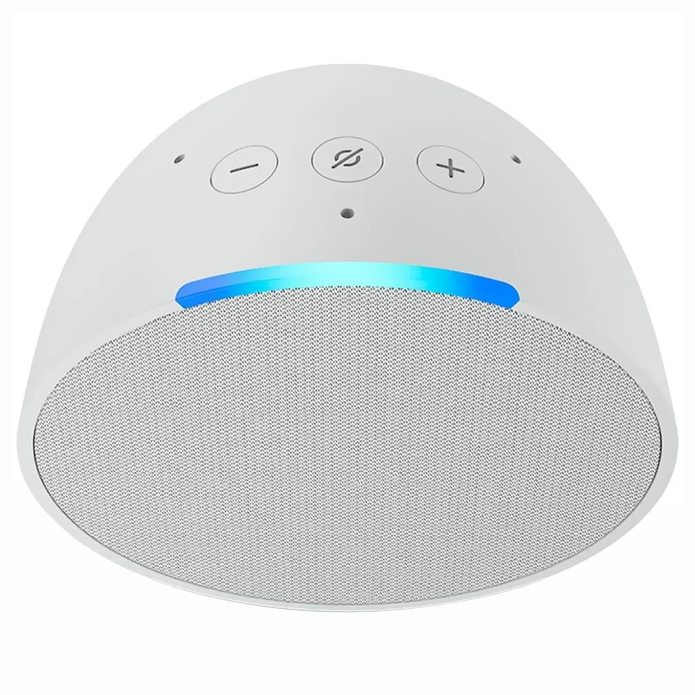 Echo Pop Amazon, Alexa, Bluetooth - Branco
