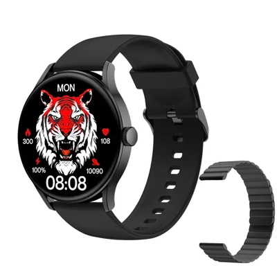 Smartwatch Imiki Tg1, Chamada Bt 5.2, Tela 1.43 Polegadas, Função Fitness