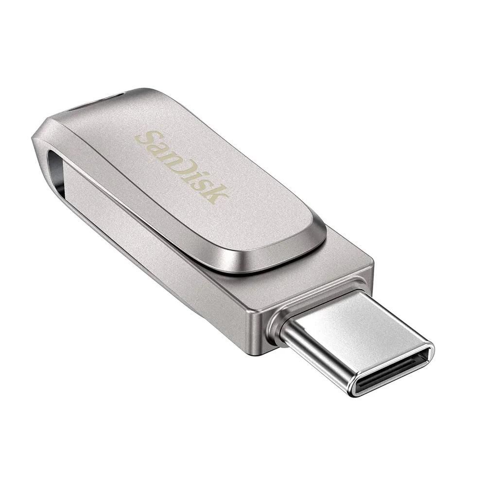 Imagem 2 de 5 do produto Pen Drive Sandisk, USB, 128GB, Dual Drive Luxe 3.1, Type-c