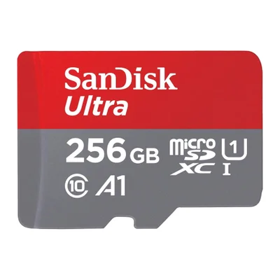 Cartão Memória Micro Sd Sandisk, 256GB,  Microsd Ultra, 150mbs