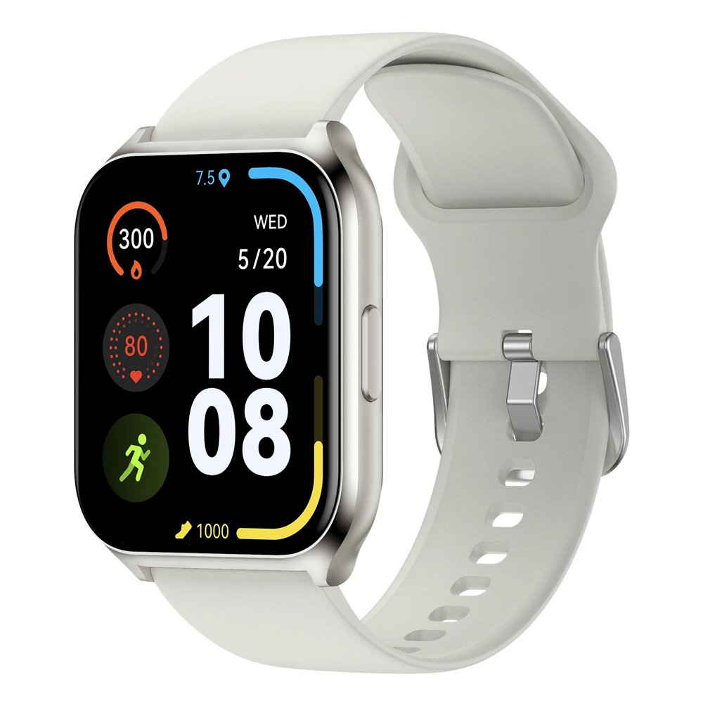Smartwatch Haylou Watch Ls02 Pro, Android Ios, Tela 1.85 Polegadas, Prata