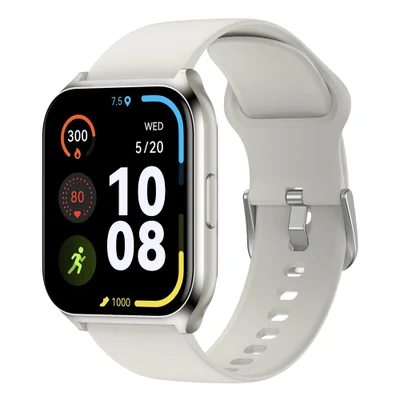 Smartwatch Haylou Watch Ls02 Pro, Android Ios, Tela 1.85 Polegadas, Prata