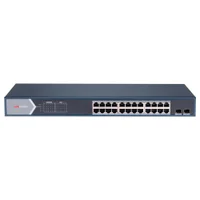 Switch Hikvision 24 Portas Gigabit, Poe 2 Portas Uplink 802.3 AF/AT - Ds-3e1526p-Si