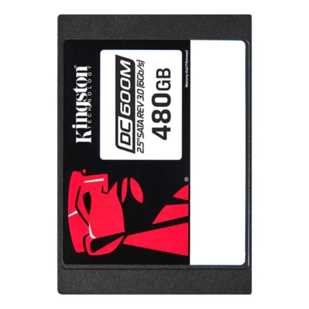 Imagem 3 de 5 do produto SSD Kingston 480GB Dc600m, Para Data Center, 2.5p, SATA III 6GB/s - Sedc600m/480g
