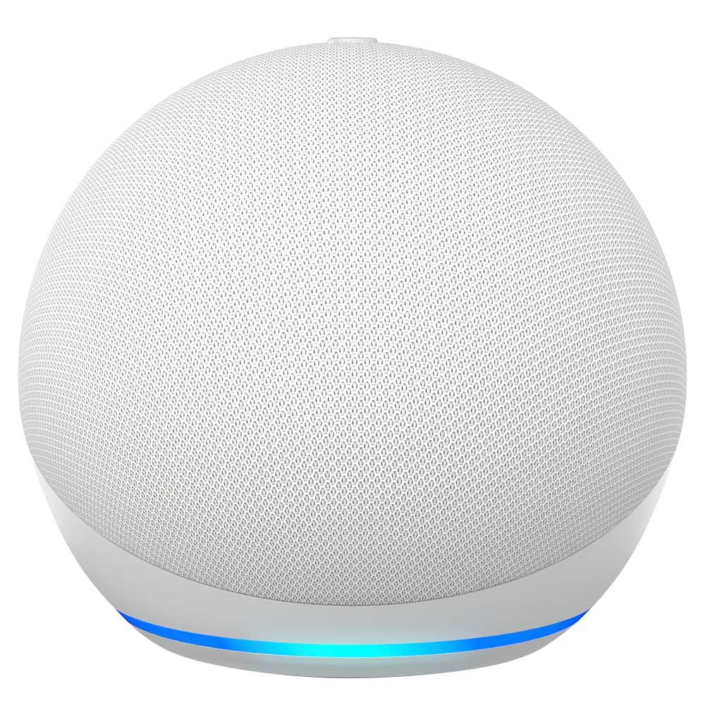Echo Dot Amazon, 5 Geração, Alexa, Bluetooth - Branco