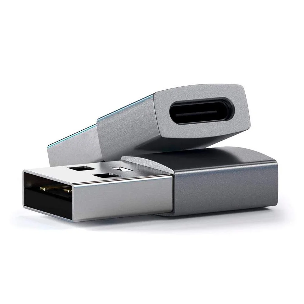 Imagem 3 de 5 do produto Adaptador Satechi St-taucm USB-A Para USB-C, Cinza