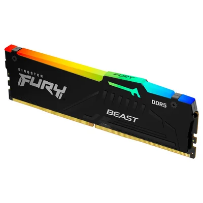 新品KINGSTON FURY DDR5 16GB 6000MHz X 4本 Memória Kingston Fury Beast 16GB KaBuM