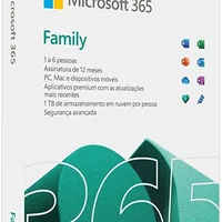 Microsoft 365 Family Brazilian, Mídia Física - 6gq-01543 é boa?