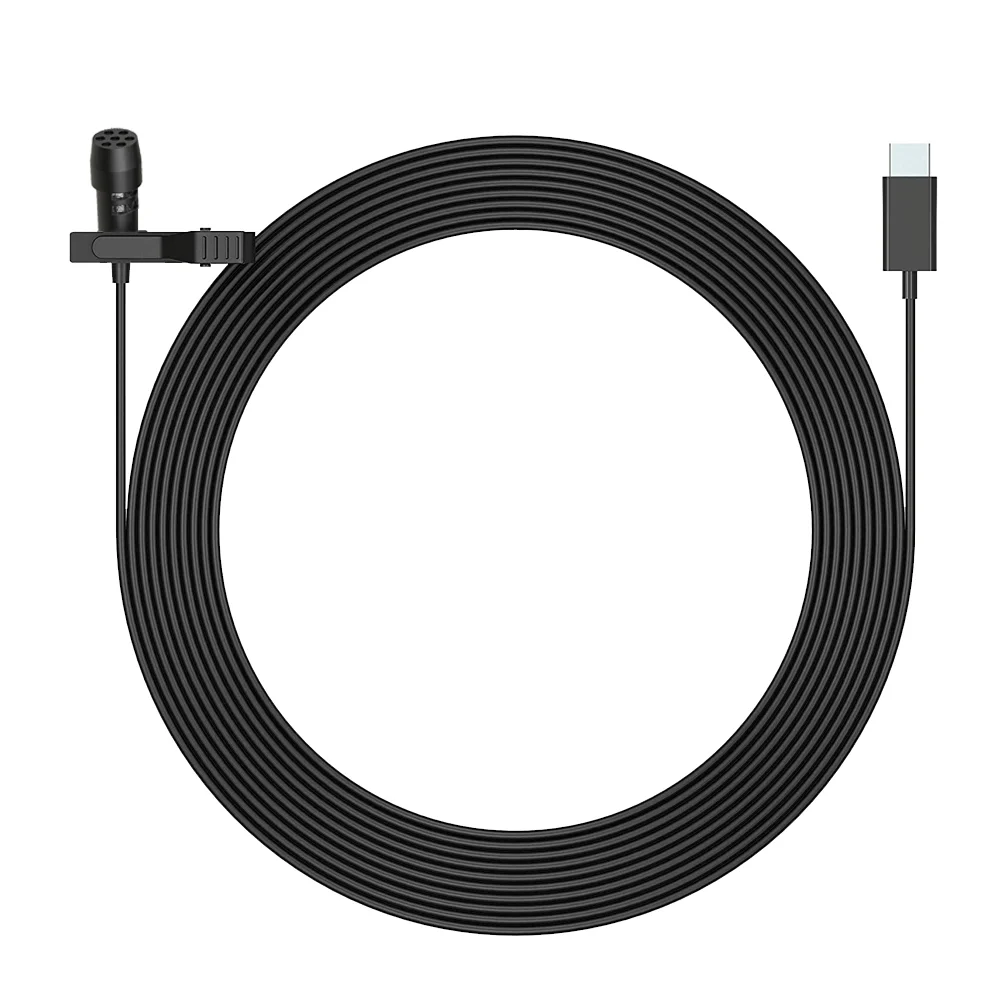 Imagem 1 de 5 do produto Microfone De Lapela Mirfak Mc1p, Conector Micro USB, Tipo C