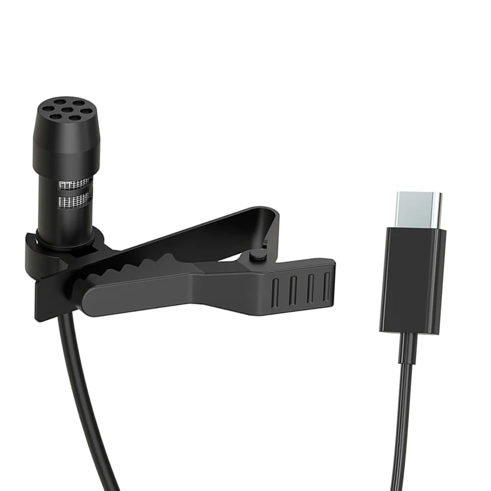 Imagem 2 de 5 do produto Microfone De Lapela Mirfak Mc1p, Conector Micro USB, Tipo C